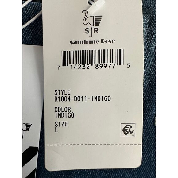 Free People Sandrine Rose the chateau tres cool denim jacket - Picture 4 of 6